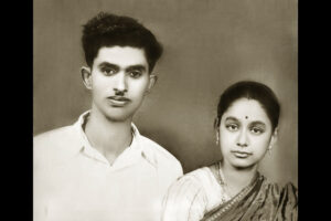 Balivada with wife Sarada